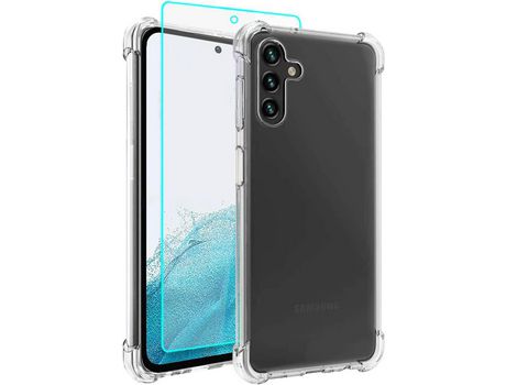 Kit Carcasa para Samsung A54 5G HONGWE Transparente