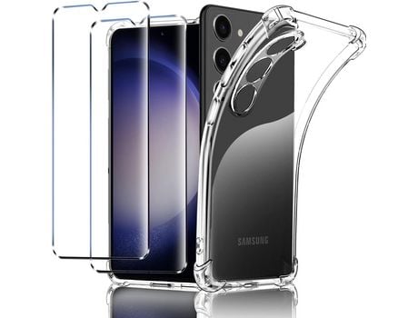 Kit Carcasa para Samsung Galaxy S23 HONGWE Transparente