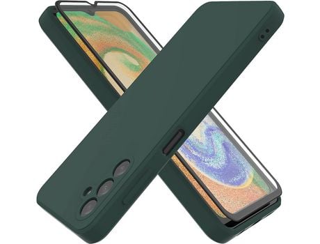 Kit Carcasa para Samsung Galaxy A04S/A13 5G HONGWE Verde Oscuro