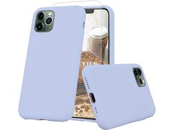Kit Carcasa para iPhone 11 Pro Max HONGWE. Púrpura