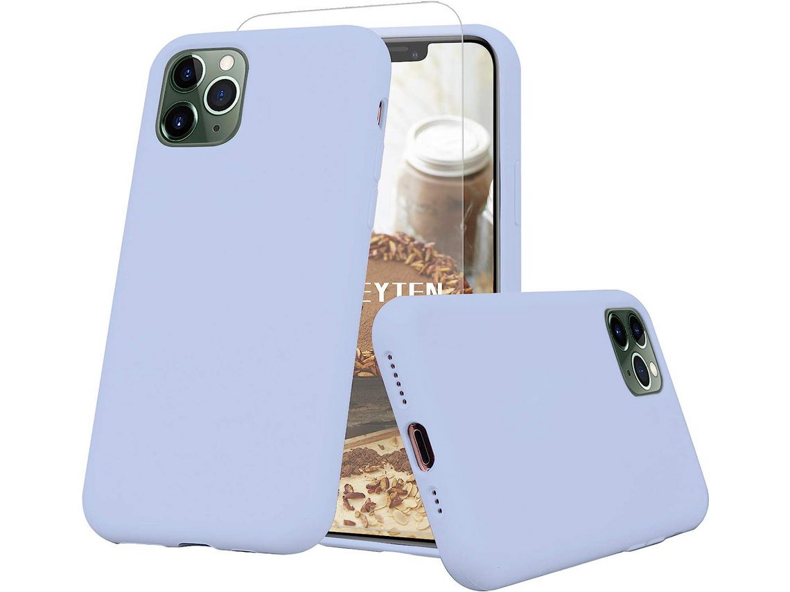 Kit Carcasa para iPhone 11 Pro Max HONGWE. Púrpura