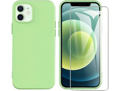 Kit Carcasa para iPhone 12/12 Pro 6.1 HONGWE Verde