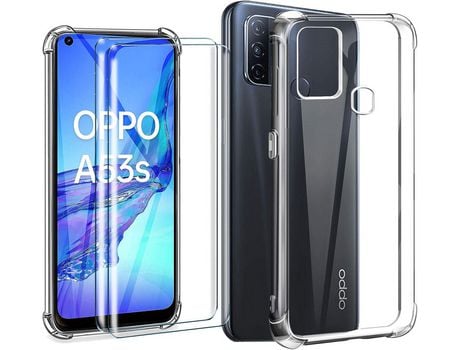Kit Carcasa para Oppo A53S HONGWE Transparente