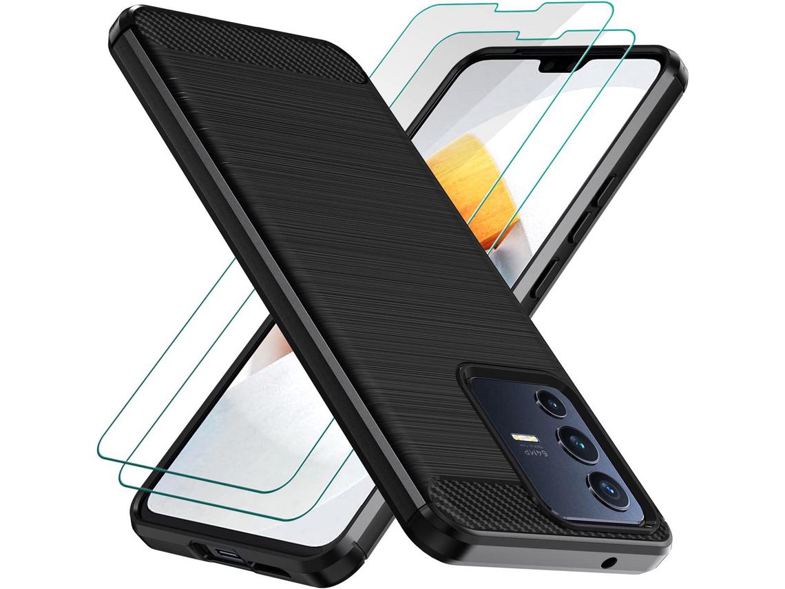 Kit Carcasa para Vivo V23 5G HONGWE. Negro