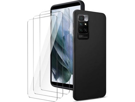 Kit Carcasa para Redmi 10 HONGWE Negro
