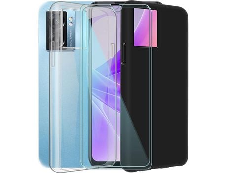 Kit Carcasa para Oppo A77 5G HONGWE Transparente