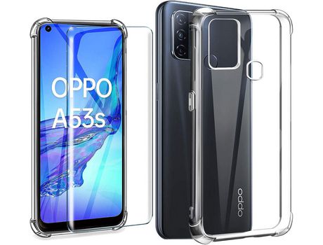 Kit Carcasa para Oppo A53S HONGWE Transparente