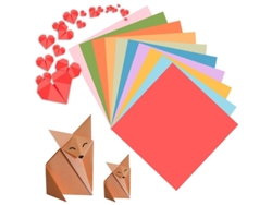 2026-3174-papel De Origami Cuadrado Artesanal 10 Colores 100 Hojas 15cm Doble Cara Para Manualidades Niños Adultos