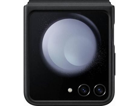 Carcasa SAMSUNG Z Flip 5 Piel Eco Flap Negro