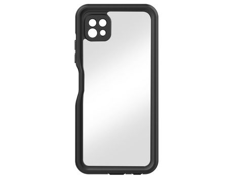 Carcasa integral para Samsung A22 5G Impermeable IP68 REDPEPPER Contorno Negro