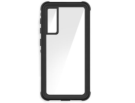 Carcasa integral para Samsung S21 FE Impermeable IP68 REDPEPPER Contorno Negro