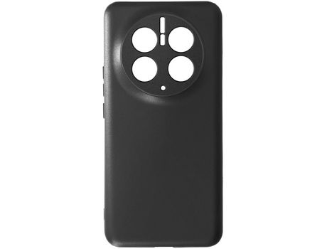 Carcasa de silicona fina y flexible Huawei Mate 50 Pro Negro AVIZAR