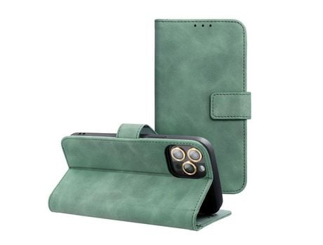 Carcasa tipo libro TENDER para Xiaomi Redmi Note 12 Pro Plus 5G verde