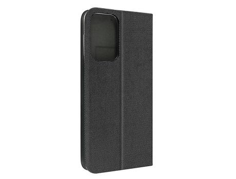 Carcasa para Samsung A23 y M23 de tela Tarjetero Vídeo Serie Sensitive Negro AVIZAR
