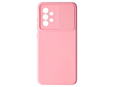 Carcasa para Samsung Galaxy A52 / A52s Silicona Flexible Cubre Cámara Rosa AVIZAR