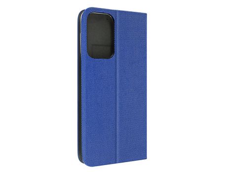 Carcasa para Samsung Galaxy A23 y M23 de tela Tarjetero Vídeo Serie Sensitive Azul AVIZAR