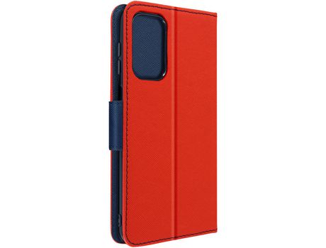 Carcasa para Xiaomi Redmi Note 11 y Note 11s Tarjetero Soporte Azul / Rojo AVIZAR