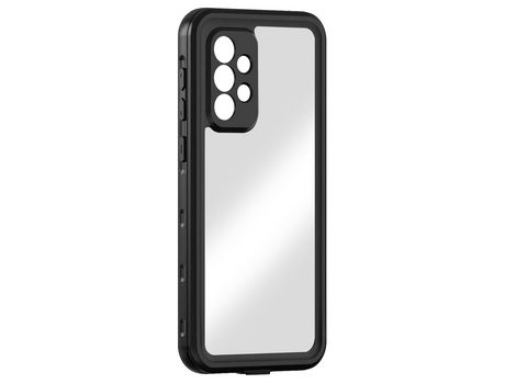 Carcasa integral para Samsung Galaxy A53 Impermeable IP68 Redpepper Contorno Negro AVIZAR