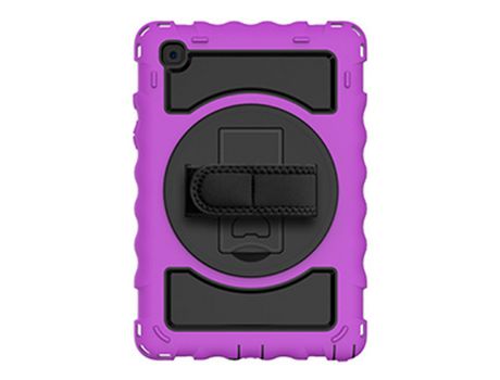 Carcasa para Samsung Galaxy Tab A8.4T307 con soporte giratorio/correa para el hombro Carcasa protector ELKUAIE