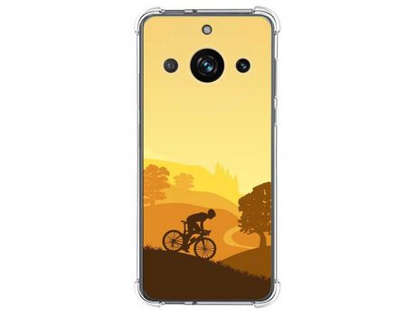 Funda Silicona Antigolpes Realme 11 Pro / 11 Pro+ Plus Diseño Ciclista Dibujos TUMUNDOSMARTPHONE