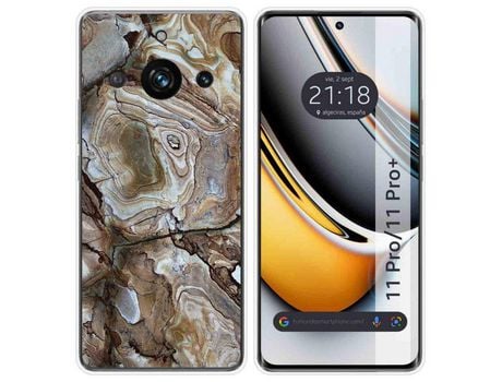 Funda Silicona Realme 11 Pro / 11 Pro+ Plus 5G Diseño Mármol 14 Dibujos TUMUNDOSMARTPHONE