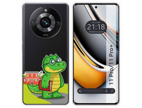 Funda Silicona Transparente Realme 11 Pro / 11 Pro+ Plus 5G Diseño Coco Dibujos TUMUNDOSMARTPHONE