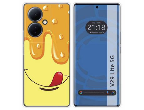 Funda Silicona Vivo V29 Lite 5G Diseño Helado Vainilla Dibujos TUMUNDOSMARTPHONE