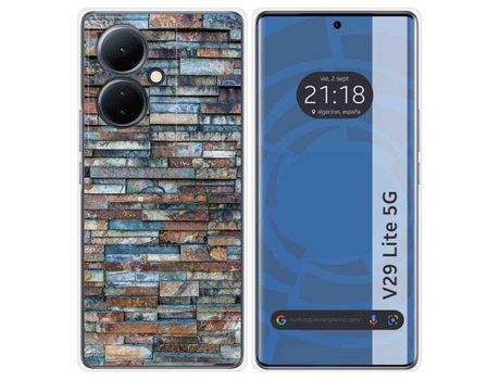 Funda Silicona Vivo V29 Lite 5G Diseño Ladrillo 05 Dibujos TUMUNDOSMARTPHONE