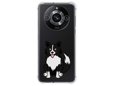 Funda Silicona Antigolpes Realme 11 Pro / 11 Pro+ Plus Diseño Perros 01 Dibujos TUMUNDOSMARTPHONE