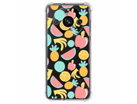 Funda Silicona Antigolpes Realme 11 Pro / 11 Pro+ Plus Diseño Frutas 02 Dibujos TUMUNDOSMARTPHONE