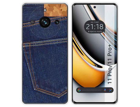 Funda Silicona Realme 11 Pro / 11 Pro+ Plus 5G Diseño Vaquero Dibujos TUMUNDOSMARTPHONE