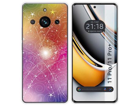 Funda Silicona Realme 11 Pro / 11 Pro+ Plus 5G Diseño Abstracto Dibujos TUMUNDOSMARTPHONE