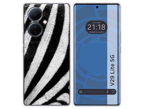Funda Silicona Vivo V29 Lite 5G Diseño Animal 02 Dibujos TUMUNDOSMARTPHONE