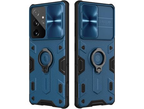 Carcasa Galaxy S21 Ultra para Samsung S21 Ultra 5G Negra ELKUAIE