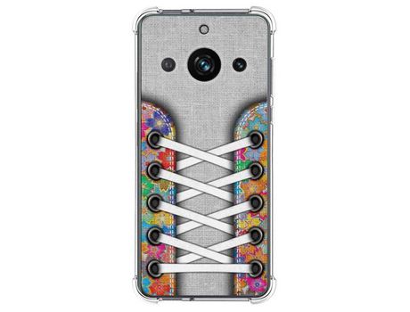 Funda Silicona Antigolpes Realme 11 Pro / 11 Pro+ Plus Diseño Zapatillas 04 Dibujos TUMUNDOSMARTPHONE