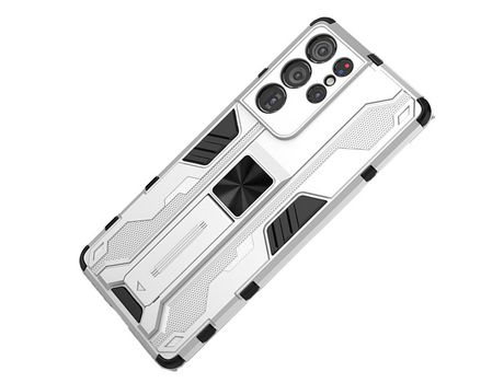 Carcasa para Samsung S22-Pro: Carcasa de protección móvil contra caídas con retroceso magnético ELKUAIE