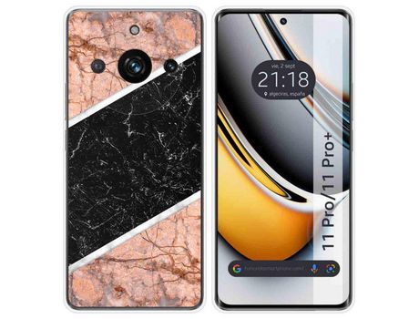 Funda Silicona Realme 11 Pro / 11 Pro+ Plus 5G Diseño Mármol 07 Dibujos TUMUNDOSMARTPHONE