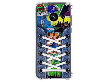 Funda Silicona Antigolpes Realme 11 Pro / 11 Pro+ Plus Diseño Zapatillas 14 Dibujos TUMUNDOSMARTPHONE