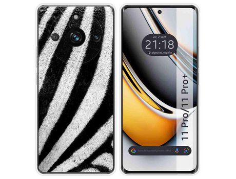 Funda Silicona Realme 11 Pro / 11 Pro+ Plus 5G Diseño Animal 02 Dibujos TUMUNDOSMARTPHONE