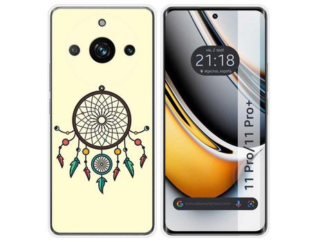Funda Silicona Realme 11 Pro / 11 Pro+ Plus 5G Diseño Atrapasueños Dibujos TUMUNDOSMARTPHONE