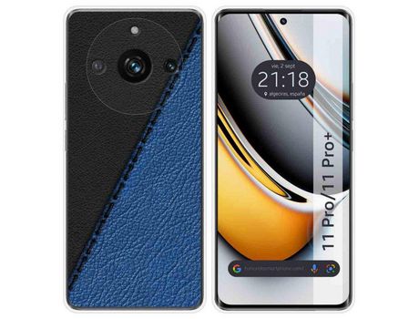 Funda Silicona Realme 11 Pro / 11 Pro+ Plus 5G Diseño Cuero 02 Dibujos TUMUNDOSMARTPHONE