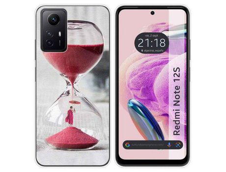 Funda Silicona Xiaomi Redmi Note 12S Diseño Reloj Dibujos TUMUNDOSMARTPHONE