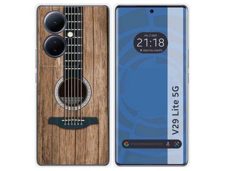 Funda Silicona Vivo V29 Lite 5G Diseño Madera 11 Dibujos TUMUNDOSMARTPHONE