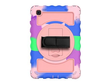 Carcasa para Samsung Galaxy Tab A8.4T307 con soporte giratorio/correa para el hombro Carcasa protector ELKUAIE