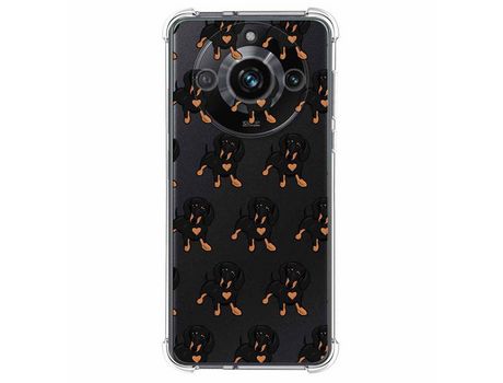 Funda Silicona Antigolpes Realme 11 Pro / 11 Pro+ Plus Diseño Perros 10 Dibujos TUMUNDOSMARTPHONE