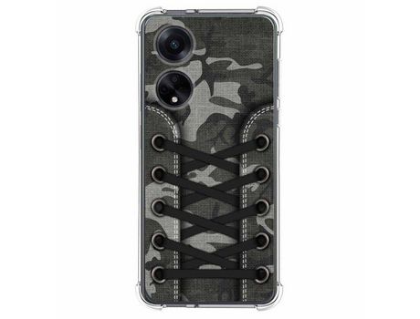 Funda Silicona Antigolpes Oppo A98 5G Diseño Zapatillas 15 Dibujos TUMUNDOSMARTPHONE