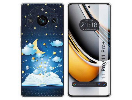 Funda Silicona Realme 11 Pro / 11 Pro+ Plus 5G Diseño Libro Cuentos Dibujos TUMUNDOSMARTPHONE