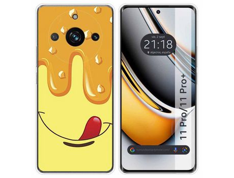 Funda Silicona Realme 11 Pro / 11 Pro+ Plus 5G Diseño Helado Vainilla Dibujos TUMUNDOSMARTPHONE