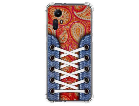 Funda Silicona Antigolpes Xiaomi Redmi Note 12S Diseño Zapatillas 10 Dibujos TUMUNDOSMARTPHONE