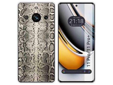 Funda Silicona Realme 11 Pro / 11 Pro+ Plus 5G Diseño Animal 01 Dibujos TUMUNDOSMARTPHONE